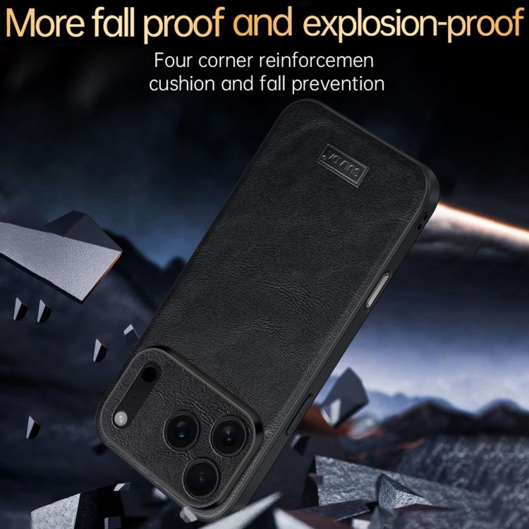SULADA 防震 TPU 混合手工皮革手機殼，適用於 iPhone 17 Pro Max、iPhone 17 Pro、iPhone 17、iPhone Air