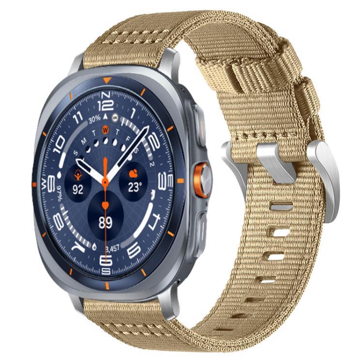 xDfind 兩段式尼龍錶帶，適用於 Samsung Galaxy Watch Ultra / Ultra 2025，Samsung Galaxy Watch8 / 8 Classic，Samsung Galaxy Watch 7 / 6 / 5 / FE