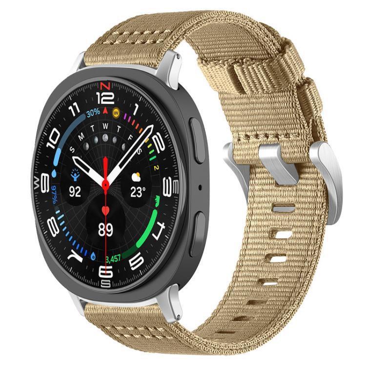 xDfind 兩段式尼龍錶帶，適用於 Samsung Galaxy Watch Ultra / Ultra 2025，Samsung Galaxy Watch8 / 8 Classic，Samsung Galaxy Watch 7 / 6 / 5 / FE