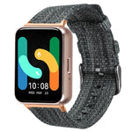 xDfind Nylon Canvas Watch Band, For Samsung Galaxy Watch Ultra / Ultra 2025, For Samsung Galaxy Watch8 / 8 Classic, For Samsung Galaxy Watch 7 / 6 / 5 / FE, For Samsung Galaxy Fit3