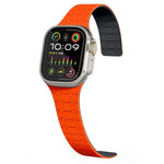 xDfind 對比色磁性矽膠錶帶，適用於 Apple Watch 42 / 44 / 45 / 46 / 49mm，適用於 Apple Watch 38 / 40 / 41 / S10 42mm