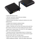 Measy AV530 5.8GHz 無線音頻/視頻發射器與接收器，距離：300米，AV530 黑色