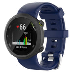 xDfind Twill Solid Color Silicone Watch Band, For Garmin Forerunner 45 / 45S / Swim 2