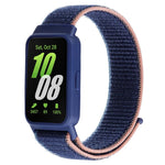 xDfind Watch Frame Integrated Nylon Hook and Loop Fastener Watch Band, For Samsung Galaxy Fit 3