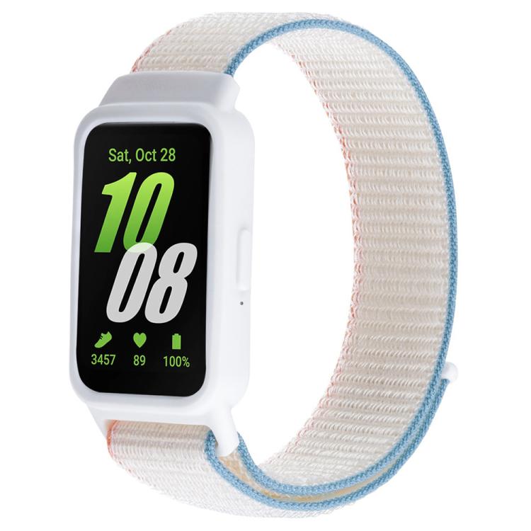 xDfind Watch Frame Integrated Nylon Hook and Loop Fastener Watch Band, For Samsung Galaxy Fit 3