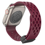 xDfind 磁性扣環矽膠錶帶，適用於 Apple Watch 42 / 44 / 45 / 46 / 49mm，適用於 Apple Watch 38 / 40 / 41 / S10 42mm