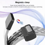 xDfind 磁性扣環矽膠錶帶，適用於 Apple Watch 42 / 44 / 45 / 46 / 49mm，適用於 Apple Watch 38 / 40 / 41 / S10 42mm