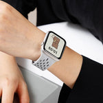 xDfind 磁性扣環矽膠錶帶，適用於 Apple Watch 42 / 44 / 45 / 46 / 49mm，適用於 Apple Watch 38 / 40 / 41 / S10 42mm