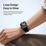 DUX DUCIS YE 系列尼龍編織錶帶，適用於 Apple Watch 46mm / 49mm / 45mm / 44mm，適用於 Apple Watch 42mm / 41mm / 40mm / 38mm