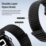 DUX DUCIS YE 系列尼龍編織錶帶，適用於 Apple Watch 46mm / 49mm / 45mm / 44mm，適用於 Apple Watch 42mm / 41mm / 40mm / 38mm