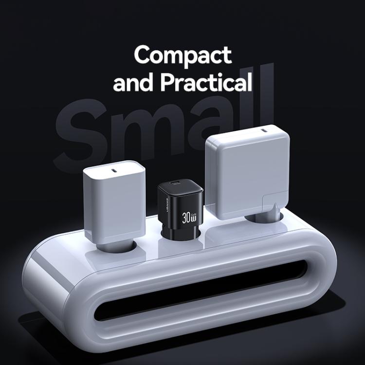 USAMS CC262 30W GaN USB-C / Type-C 埠迷你快速充電器，歐規插頭