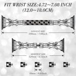 xDfind 蝴蝶形鑽石金屬錶帶，適用於 Apple Watch 42 / 44 / 45 / 46 / 49mm，適用於 Apple Watch 38 / 40 / 41 / S10 42mm
