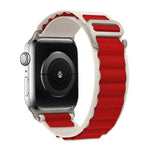 Buckle Loop Nylon Watch Band with 3D Curved Film, For Apple Watch Series 41mm