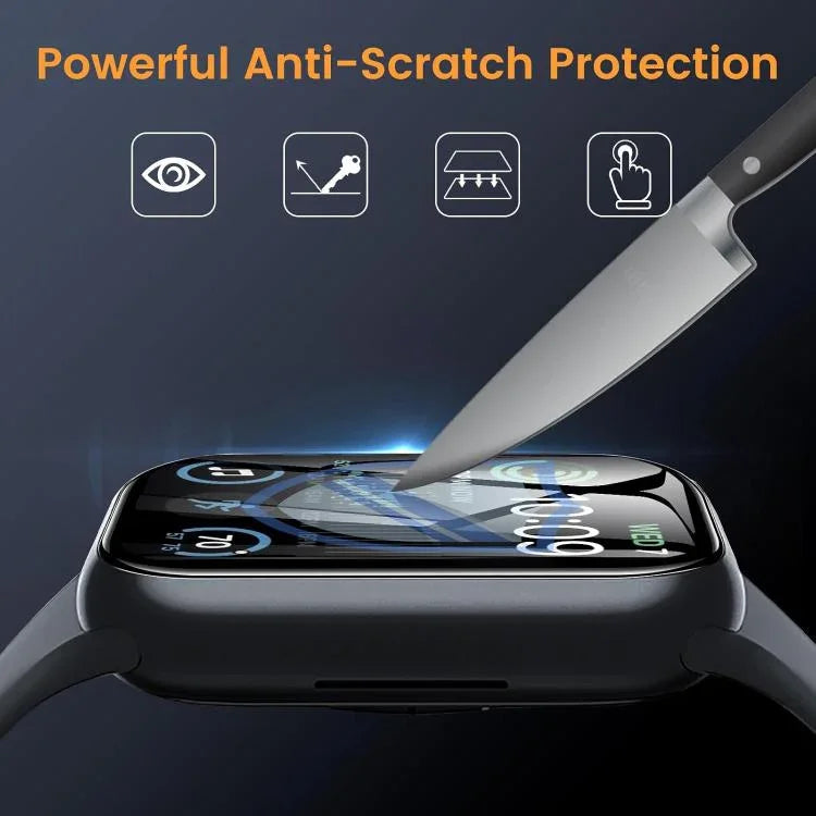 扣環環尼龍錶帶搭配 3D 曲面膜，適用於 Apple Watch Ultra 2 / 1 49mm