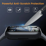 帶有3D曲面膜的蝴蝶扣矽膠錶帶，適用於Apple Watch系列40毫米，Apple Watch Ultra 2 / 1 49毫米，Apple Watch系列45毫米