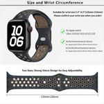 帶有3D曲面膜的蝴蝶扣彩點矽膠錶帶，適用於Apple Watch系列42毫米