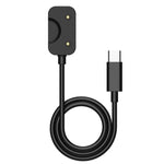 xDfind USB-C / Type-C介面智慧手錶充電線，帶晶片保護，長度：1米，適用於Samsung Galaxy Fit3，Type-C介面