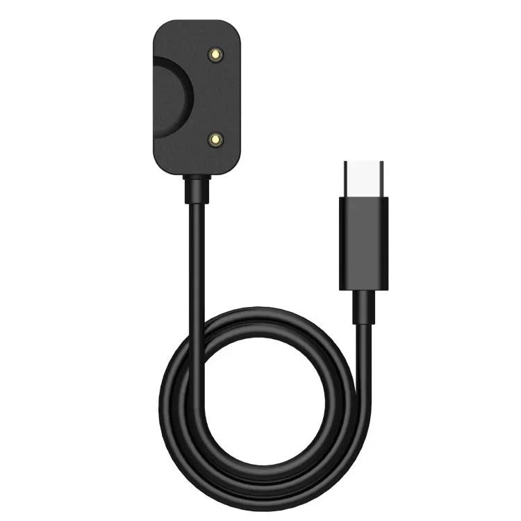 xDfind USB-C / Type-C介面智慧手錶充電線，帶晶片保護，長度：1米，適用於Samsung Galaxy Fit3，Type-C介面