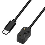 xDfind USB-C / Type-C介面智慧手錶充電線，帶晶片保護，長度：1米，適用於Samsung Galaxy Fit3，Type-C介面