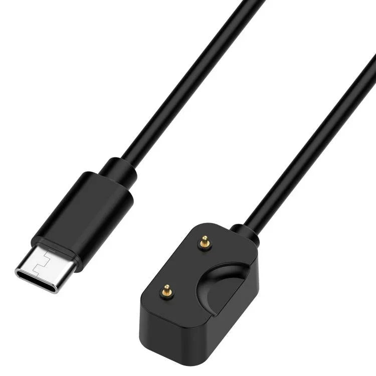 xDfind USB-C / Type-C介面智慧手錶充電線，帶晶片保護，長度：1米，適用於Samsung Galaxy Fit3，Type-C介面