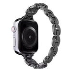 xDfind雙心鑽石金屬錶帶，適用於Apple Watch 42 / 44 / 45 / 46 / 49mm，Apple Watch 38 / 40 / 41 / S10 42mm