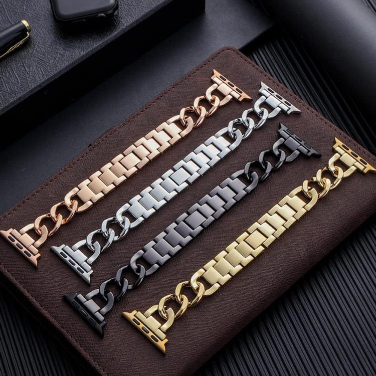 xDfind雙圈金屬錶帶，適用於Apple Watch 42 / 44 / 45 / 46 / 49mm，Apple Watch 38 / 40 / 41 / S10 42mm