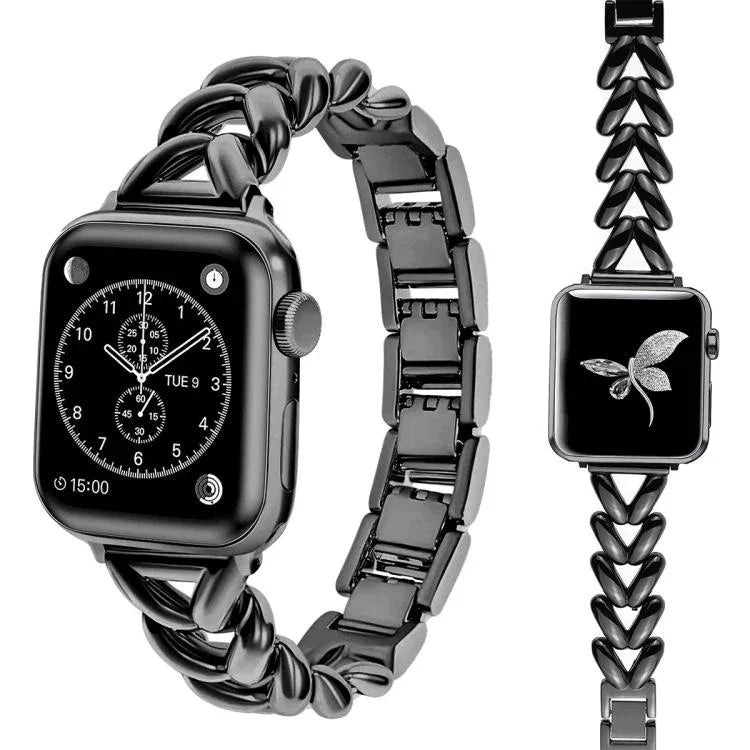 xDfindV型金屬錶帶，適用於Apple Watch 42 / 44 / 45 / 46 / 49mm，Apple Watch 38 / 40 / 41 / S10 42mm