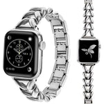 xDfindV型金屬錶帶，適用於Apple Watch 42 / 44 / 45 / 46 / 49mm，Apple Watch 38 / 40 / 41 / S10 42mm