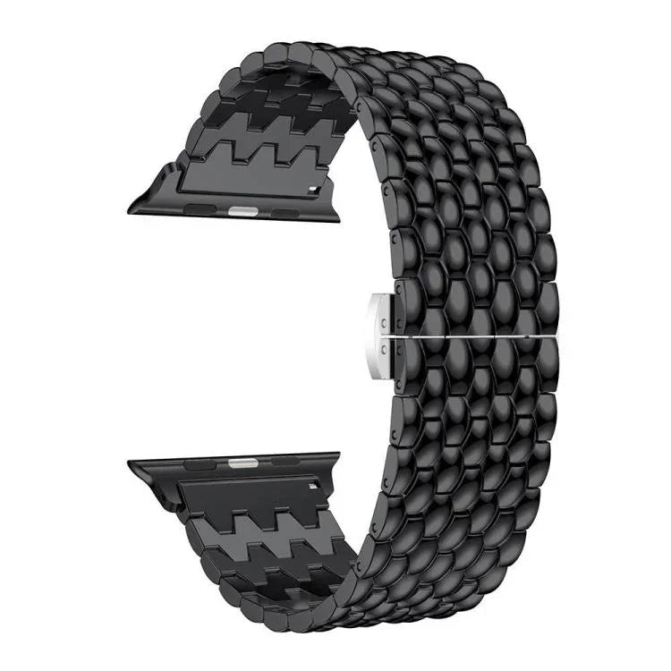 xDfind龍紋金屬錶帶，適用於Apple Watch 42 / 44 / 45 / 46 / 49mm，Apple Watch 38 / 40 / 41 / S10 42mm