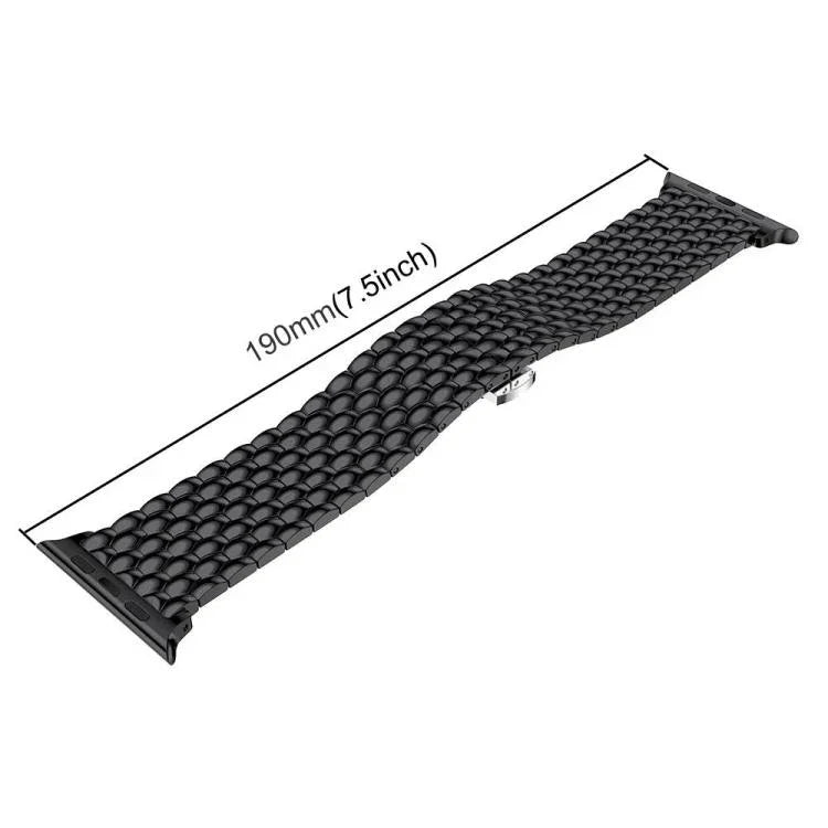 xDfind龍紋金屬錶帶，適用於Apple Watch 42 / 44 / 45 / 46 / 49mm，Apple Watch 38 / 40 / 41 / S10 42mm