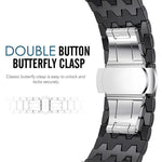 xDfind龍紋金屬錶帶，適用於Apple Watch 42 / 44 / 45 / 46 / 49mm，Apple Watch 38 / 40 / 41 / S10 42mm