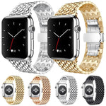 xDfind龍紋金屬錶帶，適用於Apple Watch 42 / 44 / 45 / 46 / 49mm，Apple Watch 38 / 40 / 41 / S10 42mm
