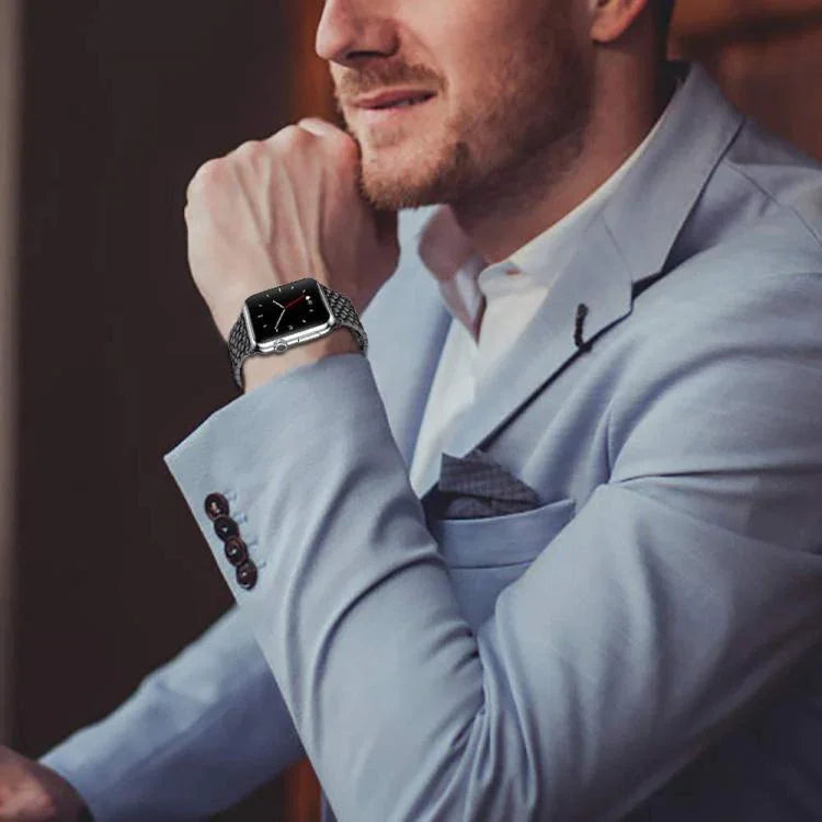 xDfind龍紋金屬錶帶，適用於Apple Watch 42 / 44 / 45 / 46 / 49mm，Apple Watch 38 / 40 / 41 / S10 42mm