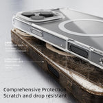 ABEEL MagSafe 磁吸彩色環防刮透明手機殼，適用於 iPhone 13 Pro Max，適用於 iPhone 13 Pro，適用於 iPhone 13