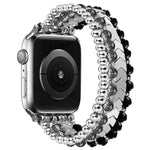 xDfind 箭頭水晶珠金屬錶帶，適用於Apple Watch 42 / 44 / 45 / 46 / 49mm，38 / 40 / 41 / S10 42mm