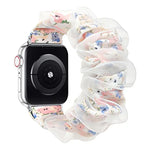 xDfind 聚酯混紡歐根紗雙層錶帶，適用於Apple Watch 42 / 44 / 45 / 46 / 49mm，38 / 40 / 41 / S10 42mm