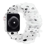 xDfind 聚酯混紡歐根紗雙層錶帶，適用於Apple Watch 42 / 44 / 45 / 46 / 49mm，38 / 40 / 41 / S10 42mm