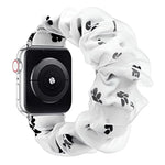 xDfind 聚酯混紡歐根紗雙層錶帶，適用於Apple Watch 42 / 44 / 45 / 46 / 49mm，38 / 40 / 41 / S10 42mm