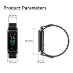 GTL1 0.96 吋 TFT 螢幕健身追蹤器智慧手環 支援心率監測