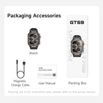 GTS9 1.96 吋 TFT 螢幕 戶外耐用智慧手錶 3ATM 防水