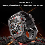GTS9 1.96 inch TFT Screen Outdoor Rugged Smart Watch 3ATM Waterproof
