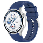 xDfind Silver Buckle Silicone Watch Band, For OPPO Watch X / X2 / OnePlus Watch 2