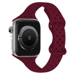 xDfind 蝴蝶扣編織矽膠錶帶，適用於Apple Watch 42 / 44 / 45 / 46 / 49mm，38 / 40 / 41 / S10 42mm