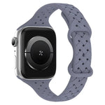 xDfind 蝴蝶扣編織矽膠錶帶，適用於Apple Watch 42 / 44 / 45 / 46 / 49mm，38 / 40 / 41 / S10 42mm
