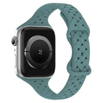 xDfind 蝴蝶扣編織矽膠錶帶，適用於Apple Watch 42 / 44 / 45 / 46 / 49mm，38 / 40 / 41 / S10 42mm