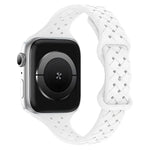 xDfind 蝴蝶扣編織矽膠錶帶，適用於Apple Watch 42 / 44 / 45 / 46 / 49mm，38 / 40 / 41 / S10 42mm