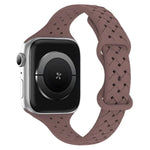 xDfind 蝴蝶扣編織矽膠錶帶，適用於Apple Watch 42 / 44 / 45 / 46 / 49mm，38 / 40 / 41 / S10 42mm