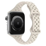 xDfind 蝴蝶扣編織矽膠錶帶，適用於Apple Watch 42 / 44 / 45 / 46 / 49mm，38 / 40 / 41 / S10 42mm