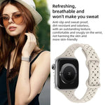 xDfind 蝴蝶扣編織矽膠錶帶，適用於Apple Watch 42 / 44 / 45 / 46 / 49mm，38 / 40 / 41 / S10 42mm
