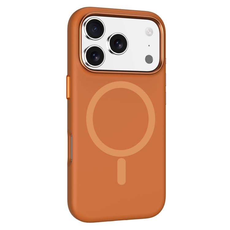 Mutural Karen系列液態矽膠MagSafe手機殼，適用於iPhone 17 Pro Max、iPhone 17 Pro